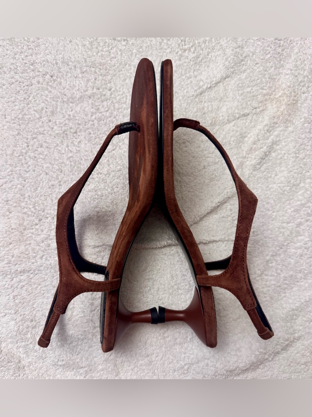 H&M Premium Limited Edition Genuine Suede Thong Slingback - Picture 5 of 12